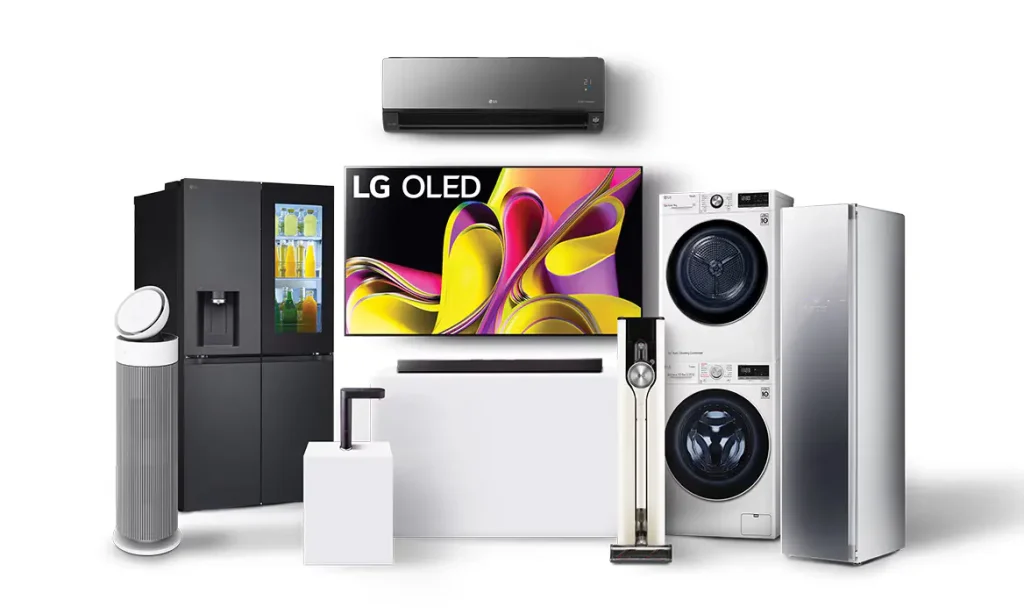 Variety of LG products